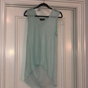 Fabrik Teal Tank Top